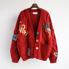 Hand-embroidered Cardigan