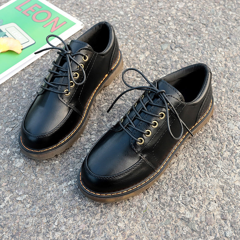 Korean Style All-match College Style Flat Shoes