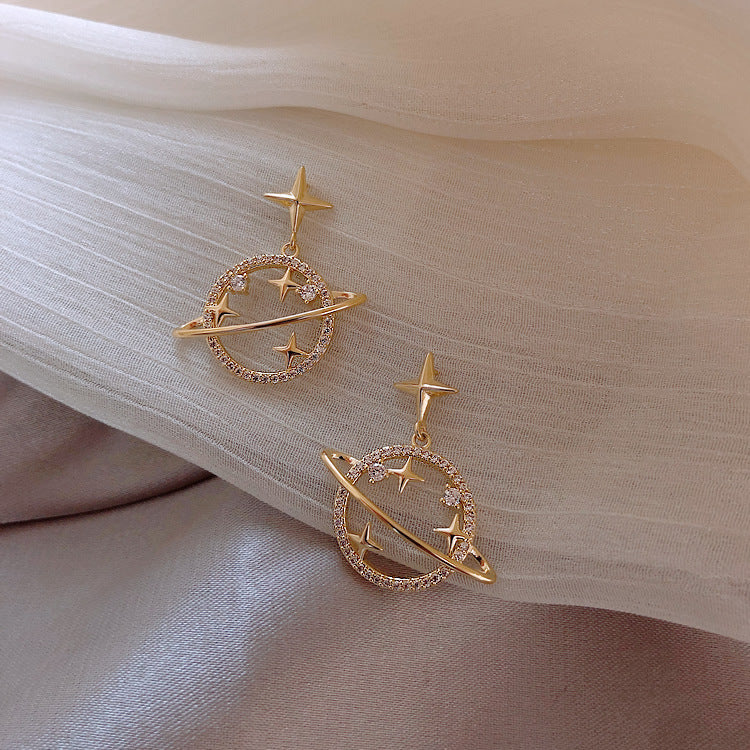 Universe Star Design Earrings