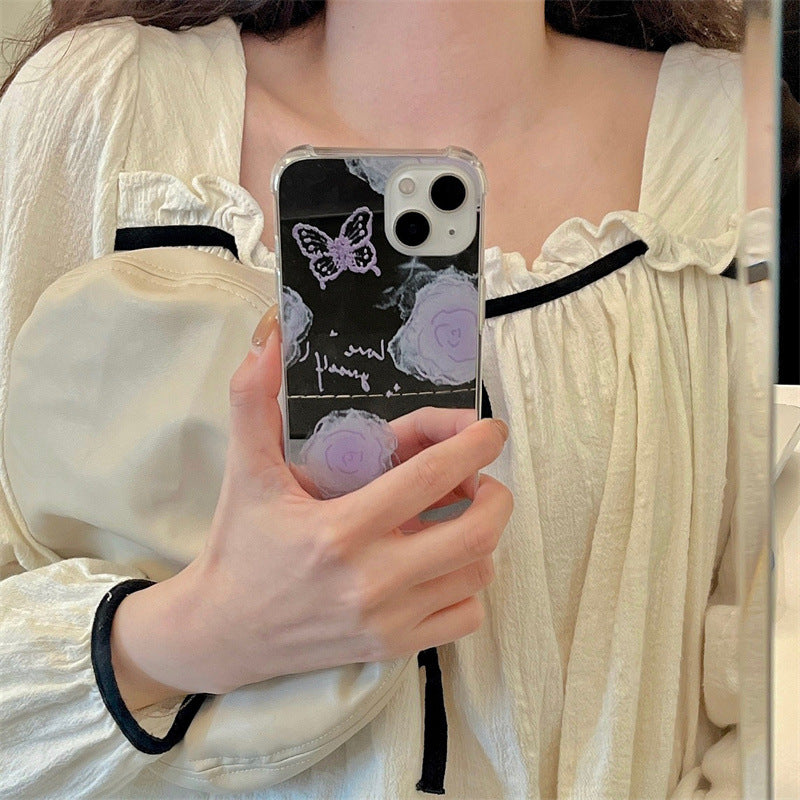 Lavander Butterfly Phone Case