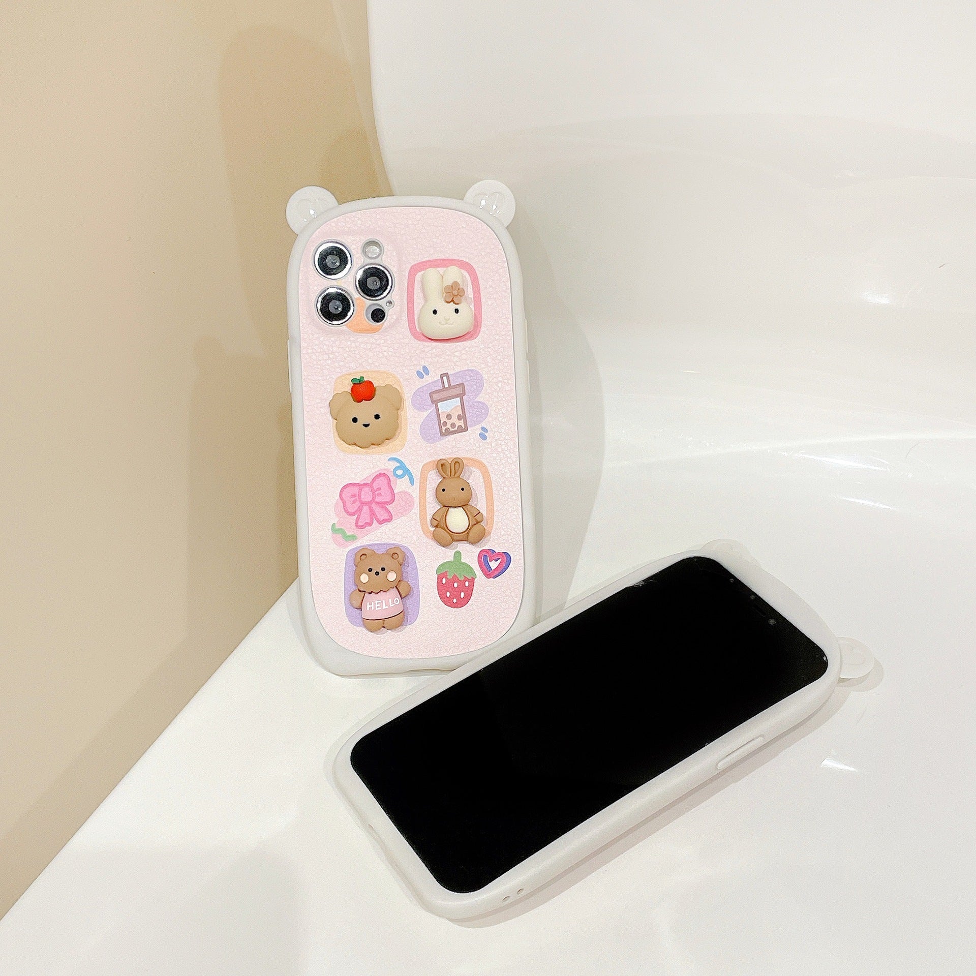 Dimensional Bear Phone Case