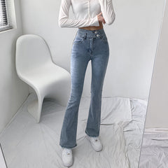 High Waisted Micro Jeans