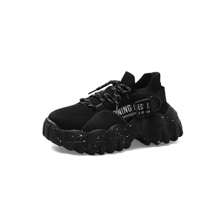 Thick-soled Flying Woven Running Sports Sneakers