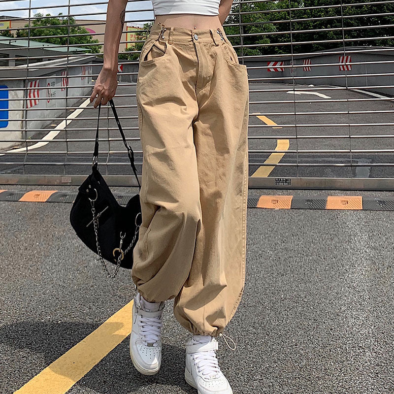 Baggy Parachute Cargo Pants