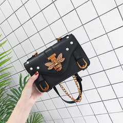 Chain female bag bee shoulder bag