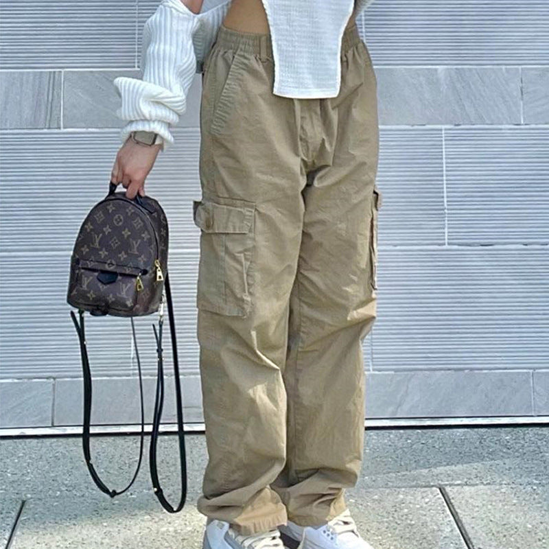 Straight Leg Vintage Y2K Cargo Jeans