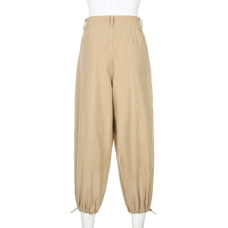 Baggy Parachute Cargo Pants