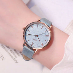 Gypsophila Student Simple Belt Waterproof Watch