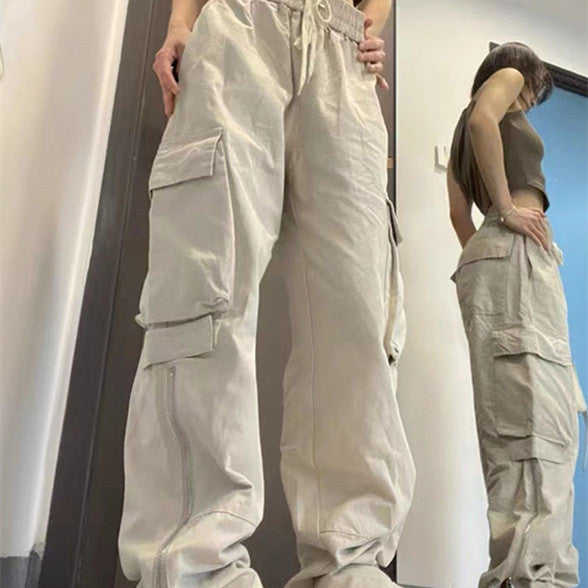 Straight Leg Vintage Y2K Cargo Pants