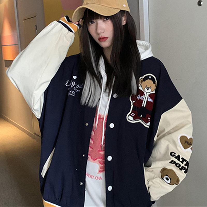 Cute Student Retro Jacket