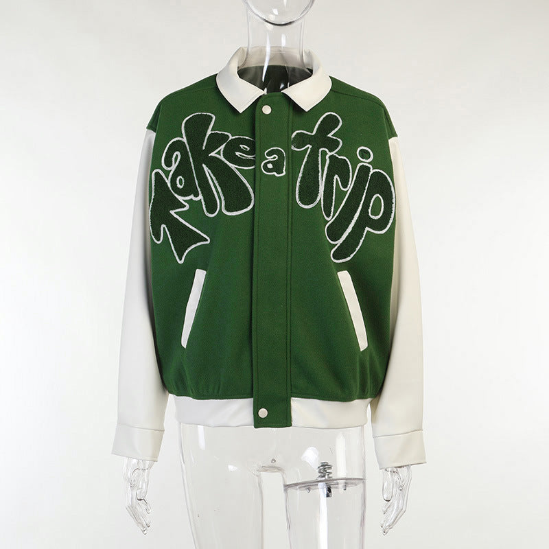 Green Zipper Jacket