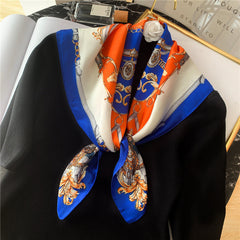 Color Matching Silk Scarf