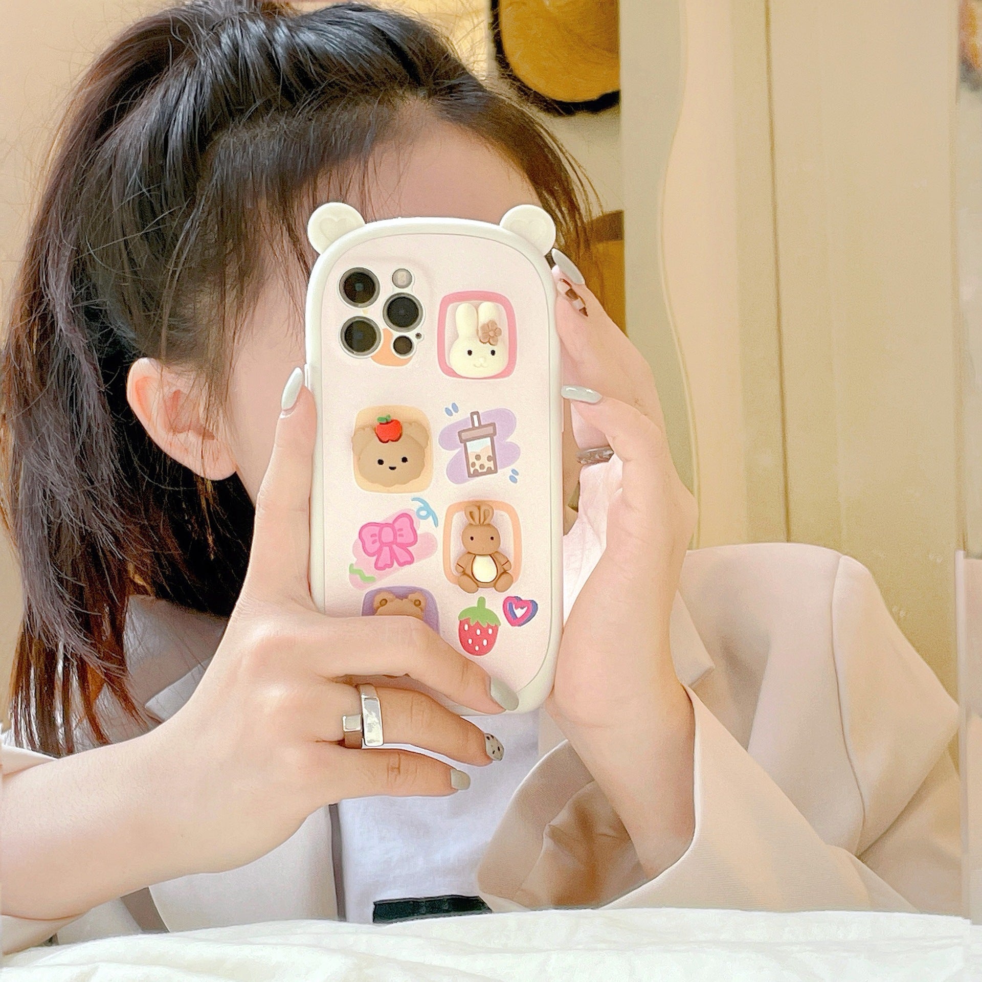 Dimensional Bear Phone Case