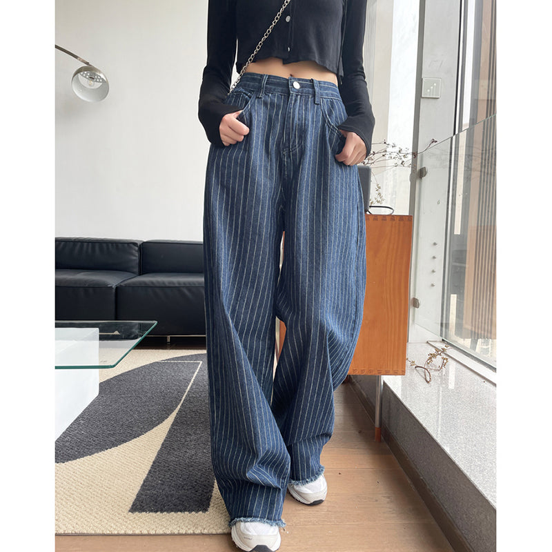 Vintage 90s Striped Jeans