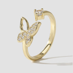 Butterfly Open Ring