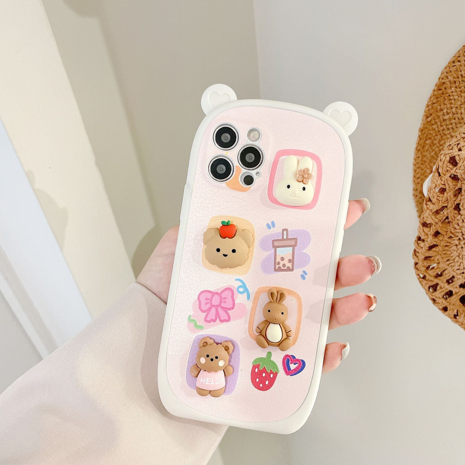 Dimensional Bear Phone Case