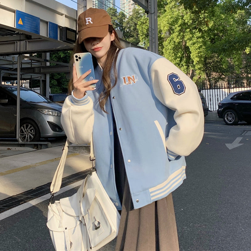 Retro Thick BF Wind Loose Jacket