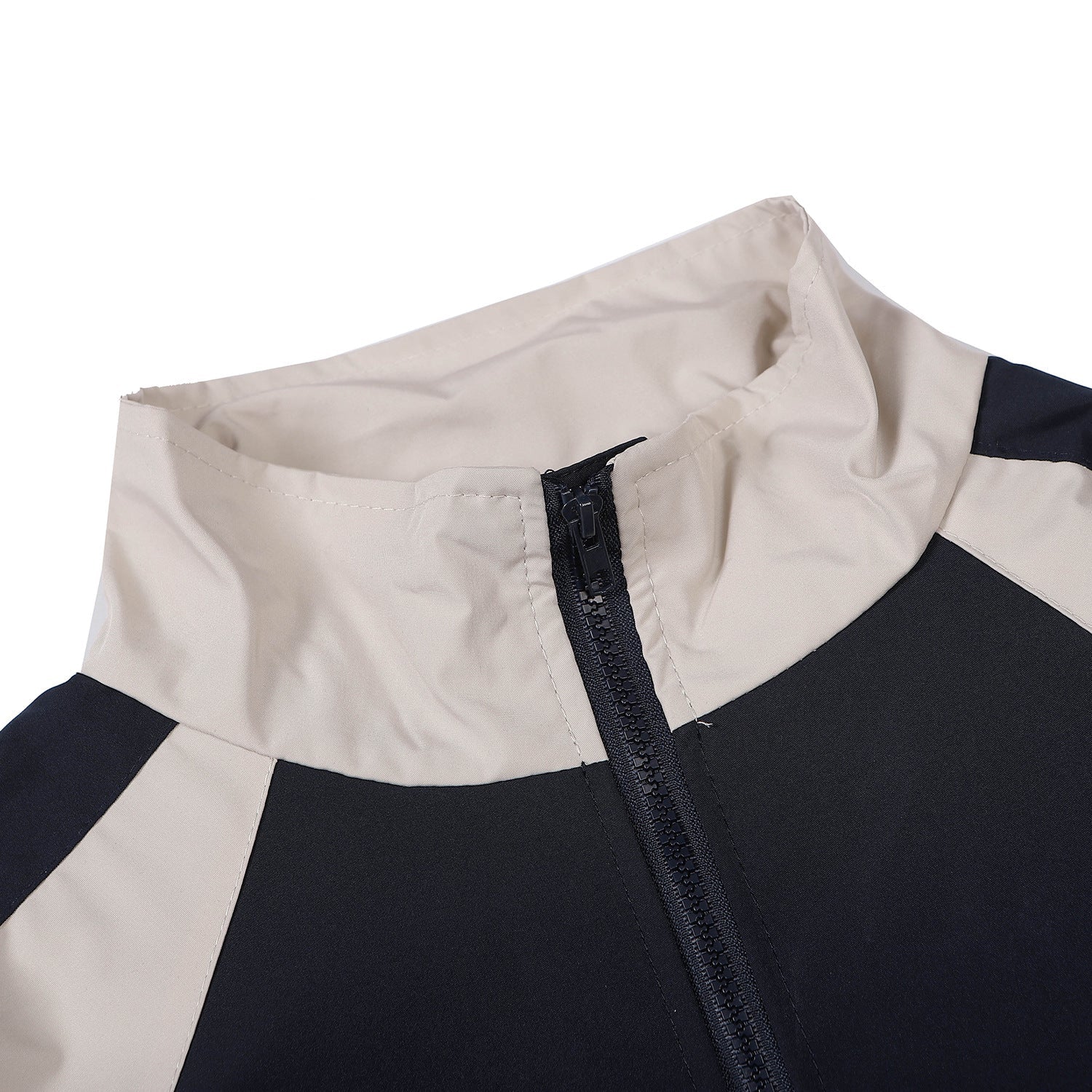 Color Block Oversized Waterproof Jacket