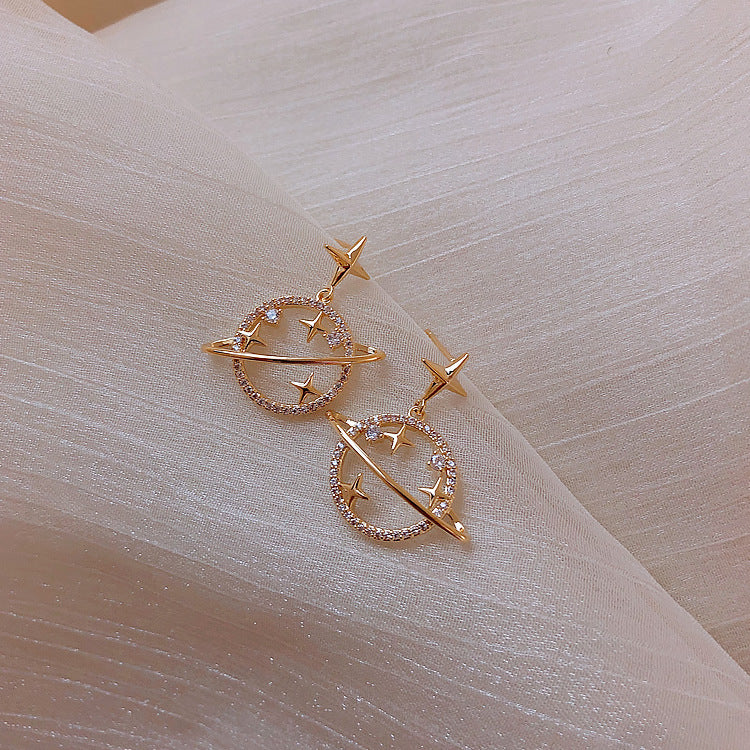 Universe Star Design Earrings