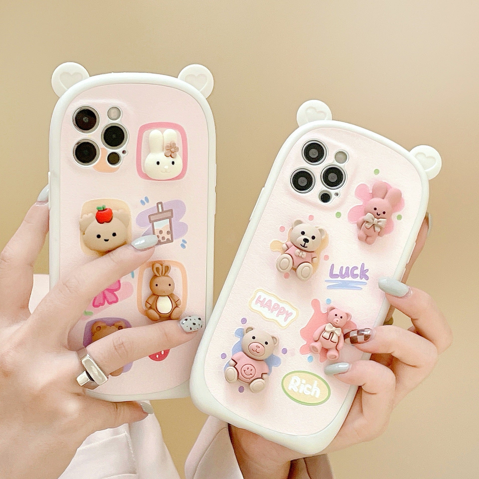 Dimensional Bear Phone Case