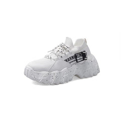 Thick-soled Flying Woven Running Sports Sneakers