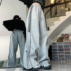 Contrast Color Piping Detail Sweatpants