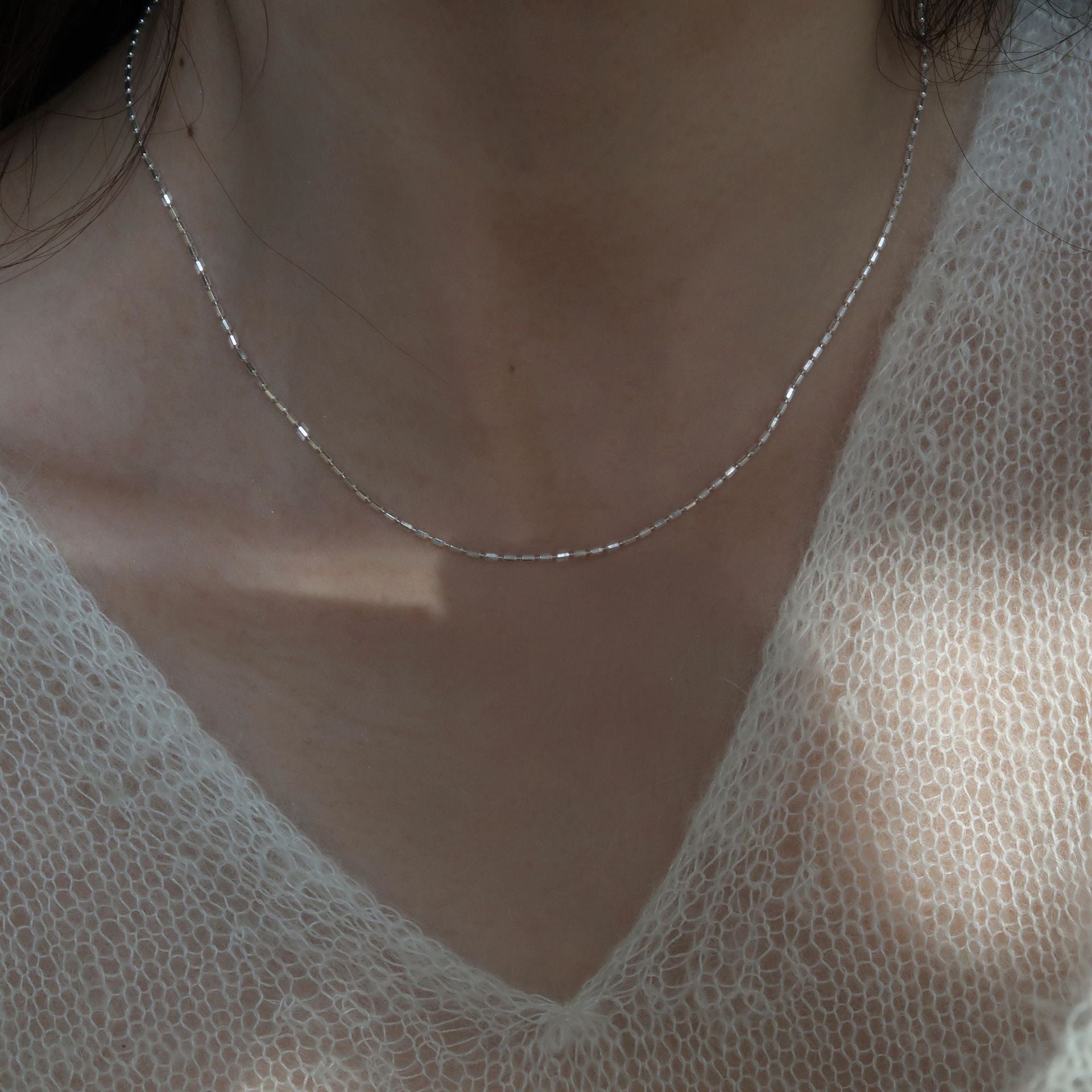 Square Shell Necklace