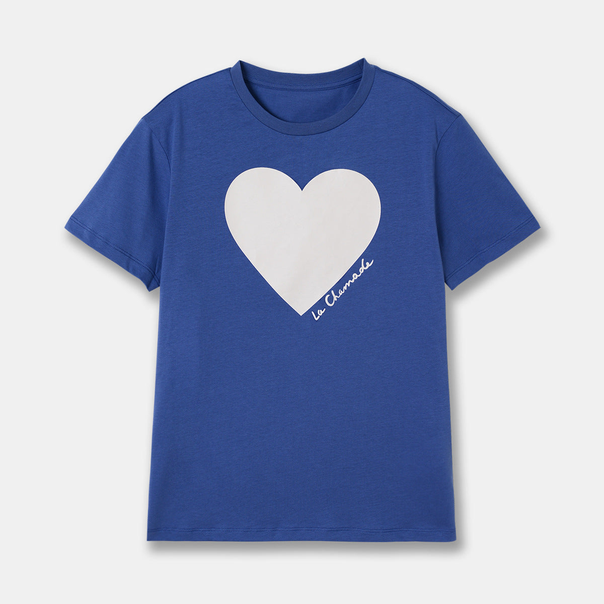 Aesthetic Heart Print Short Sleeve Tee