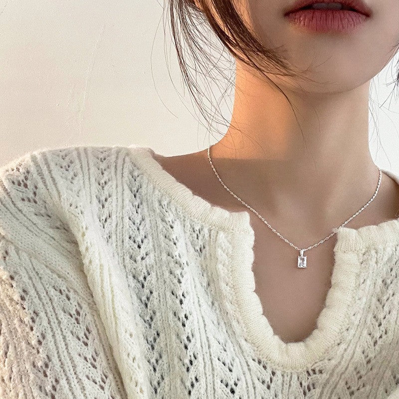 Square Shell Necklace