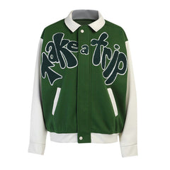 Green Zipper Jacket