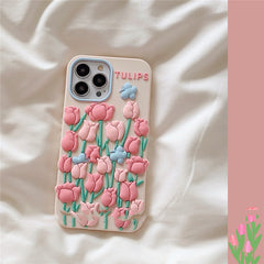 Bubble flowers Phone Case