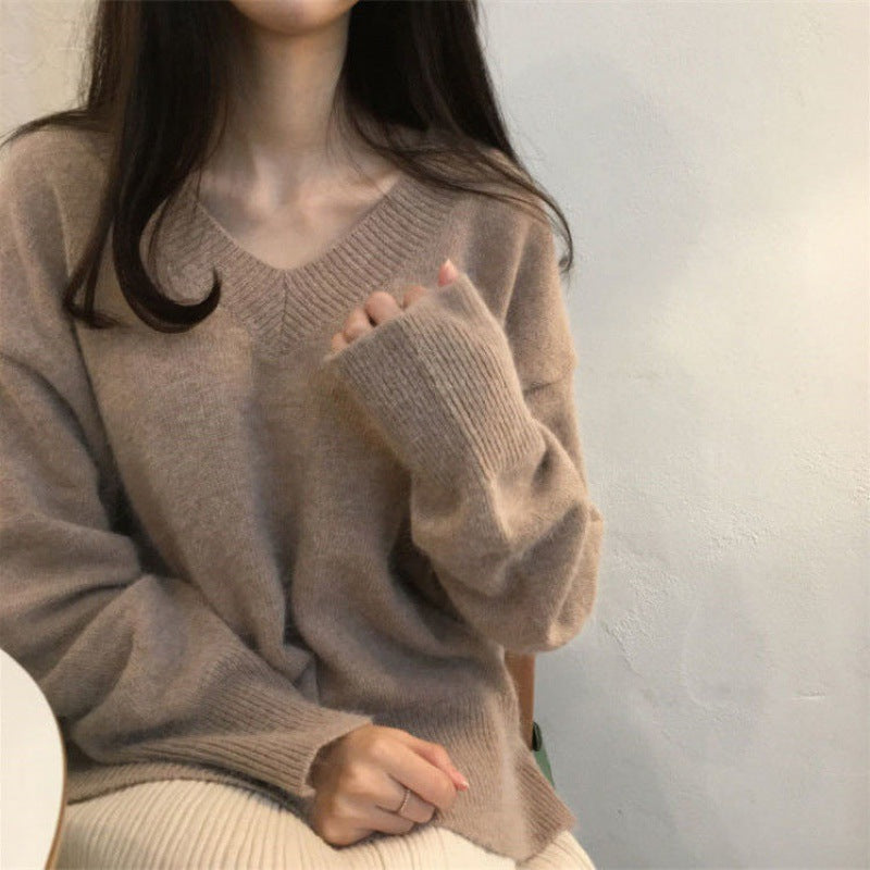 Dark Academia Oversized Sweater