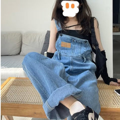 Classic Boyfriend Fit Denim Overall