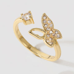 Butterfly Open Ring