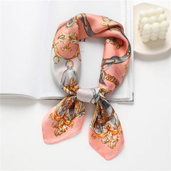 Color Matching Silk Scarf