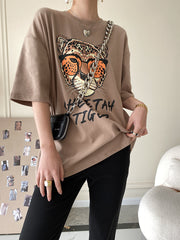 Cheetah Tiger Vintage T-shirt