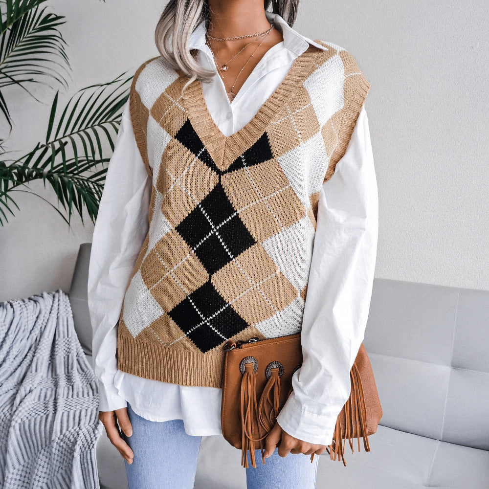 Hollow Leaf Casual Knitted Sweater