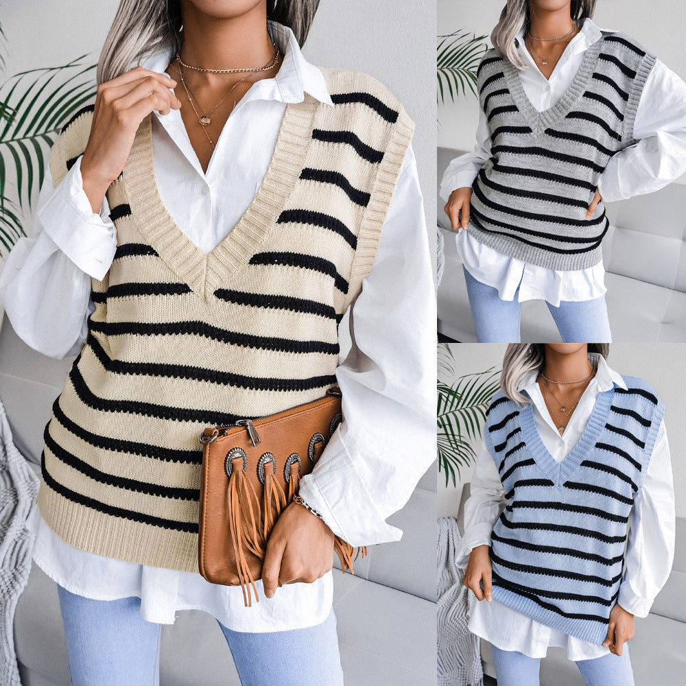 Hollow Leaf Casual Knitted Sweater