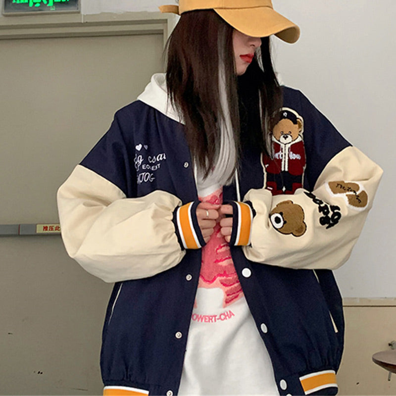 Cute Student Retro Jacket