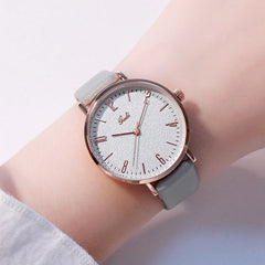 Gypsophila Student Simple Belt Waterproof Watch