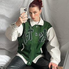 Green Zipper Jacket