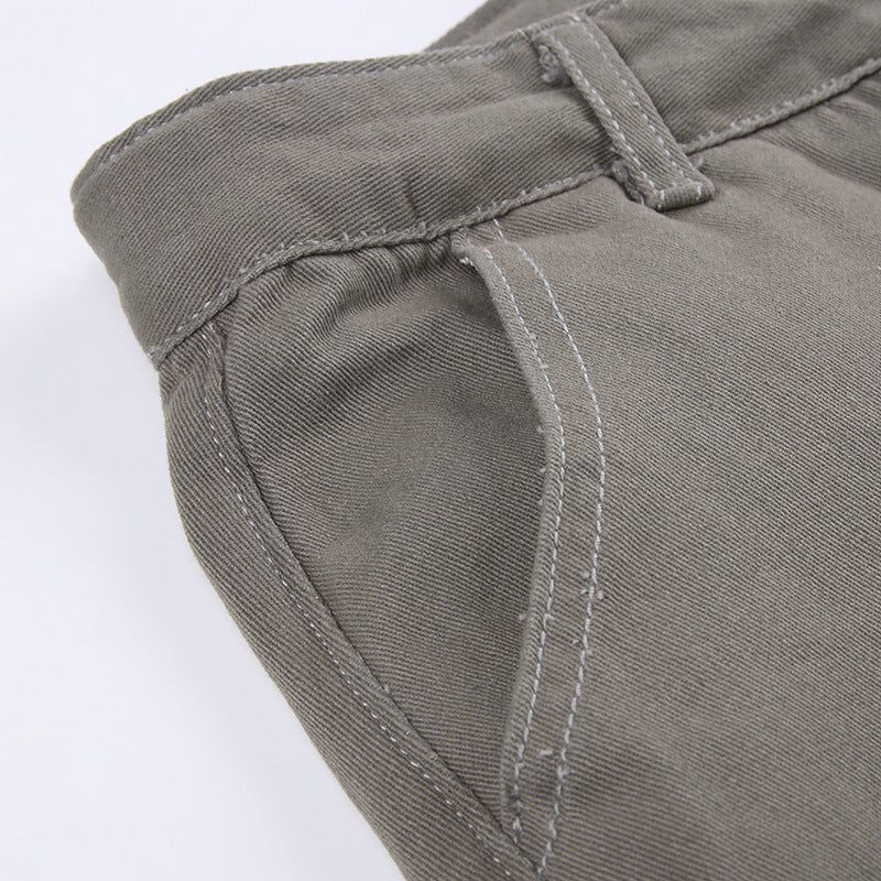 Patch Pocket Vintage Baggy Cargo Jeans