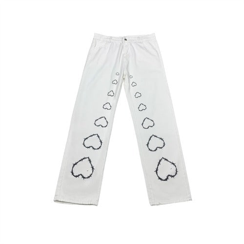 Thorns Hearts Street Pants