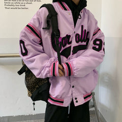 Retro 90's Baseball Jacket